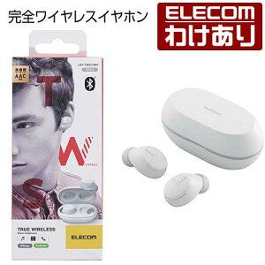 �y�󂠂�z�G���R�� ���S ���C�����X Bluetooth �C���z�� �w�b�h�z�� �u���[�g�D�[�X ���� �[�d�P�[�X type-c�|�[�g AAC�Ή� �J�i���^ �z���C�g ELECOM LBT-TWS12WH �y�ō�3300�~�ȏ�ő��������z[�󂠂�