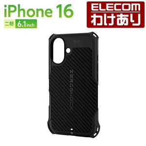 �y�󂠂�z�G���R�� iPhone16 �p ZEROSHOCK �P�[�X �O���b�vMAGKEEP 2�� 6.1 �X�}�z ZEROSHOCK �P�[�X �J�o�[ �u���b�N ELECOM PMWA24AZEROG2BK �y�ō�3300�~�ȏ�ő��������z[�󂠂�][ELECOM�F�G���R���킯����V