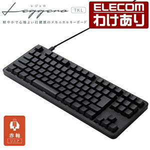 y󂠂zGR Ԏ eL[X L JjJ eL[X L[{[h JjJL[{[h Leggero WF USB Type-CE ubN ELECOM TK-MC30UKLBK yō3300~ȏő