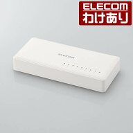 【訳あり】エレコム Giga対応 スイッチングハブ Giga対応 8ポート スイッチ プラ筐体 ACアダプター 電源 …