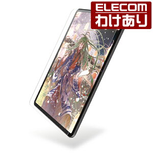 �y�󂠂�z�G���R�� iPad Pro 13inch �p �K���X�t�B���� ���S�n ���˖h�~ �P���g���^�C�v �K�C�h�t���[���t �K�C�h�t���[���t TB-A24PLFLGAPLL �y�ō�3300�~�ȏ�ő��������z[�󂠂�][ELECOM�F�G���R��