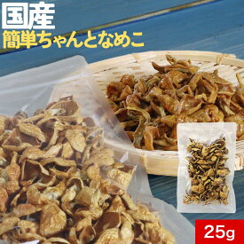 乾燥野菜 国産 簡単ちゃんと なめこ 25g ブドウ糖不使用 みそ汁の具 国産 宮城県産 長期保存 味噌汁の具 乾燥きのこ 乾燥キノコ 茸 みそしる 乾燥 送料無料