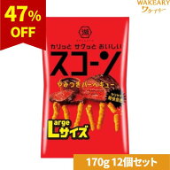 [送料無料][12個]湖池屋 スコーン やみつきバーベキュー Largeサイズ　170g　賞味期限2026.09.30【賞味期…
