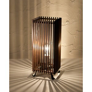 aX^hCg@s@ij ren-L@41cm@|hdグ@ނƓS̏Ɩ@Ԓ^CviLED񐄏j@Japanese style floor lamp made of cedar wood and iron