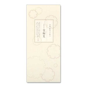 【一筆箋】一筆其の先箋 雪輪箋 (IA-016) 同柄20枚綴 和詩倶楽部 Mini letter paper Washi-club