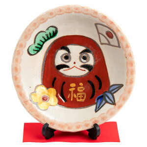 Ђݗq@BGM (K6560)@ZĂ̏GM@N@򕌌̍H|i@Decorative plate Setoyaki Aichi craft