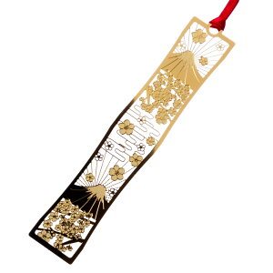 aubN}[J[@xmƕ (WAG024)@̞xV[Y@24K\ʉH@ubN}[J[@Metal bookmark Japanese pattern