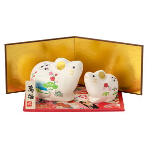 xytZbgz@a\eq@q (20967)@Za\̐l`@x@򕌌̍H|i@New Year's decoration Japanese zodiac rat