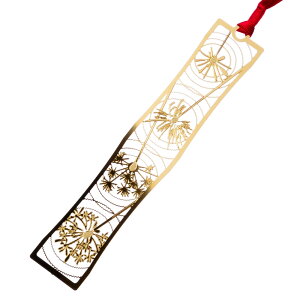 aubN}[J[@ԉ (WAG029)@̞xV[Y@24K\ʉH@ubN}[J[@Metal bookmark Japanese pattern
