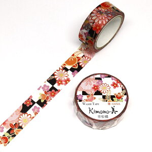 SAIEN@Kimono@HANA@}XLOe[v@sk 15mm (GR-1005)@7m@FT^Cv@aXe[Vi[
