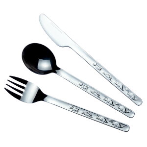 Jg[Zbg@iCtEtH[NEXv[@XeXLbYH@qp@V̋i@Stainless steel cutlery Niigata craft