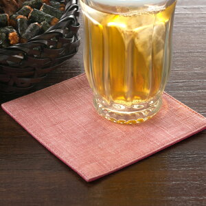 �S�����M�@�l�G�ʃX�N�G�A�@11cm�R�[�X�^�[�@�� (IKI-1249) ���o�[�V�u���@�������̕z���i�@Fabric coaster Fukuoka craft