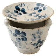 茶香炉 染花 茶葉の香りを楽しむアロマグッズ 瀬戸焼 愛知県の工芸品