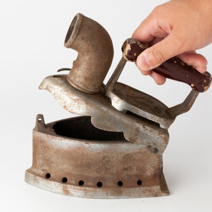 楽天市場】アンティーク 炭火アイロン Antique charcoal irons 