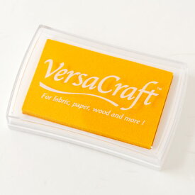 スタンプ用インク　バーサクラフト(VersaCraft)　レモンイエロー (19942-111)　布用・顔料系水性インク　こどものかお　Stamp ink