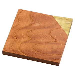 ؁@gݍ킹R[X^[E@Oi₫j{Ln_@sER@؍H|@R@Wooden coaster Works of Japanese precious wood