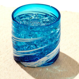 �����K���X�@�r�g�V���[�Y�@�R�o���g���b�N�O���X�@260ml�@���蕨�E�M�t�g�@����p�E���q�p�@��ҁF���͌��g�@���ꌧ�̍H�|�i�@Ryukyu glass Genka Genkichi Okinawa craft