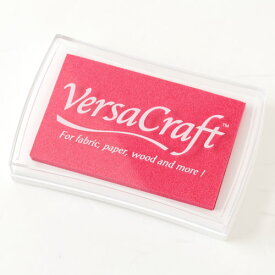 スタンプ用インク　バーサクラフト(VersaCraft)　ローズピンク (19942-133)　布用・顔料系水性インク　こどものかお　Stamp ink
