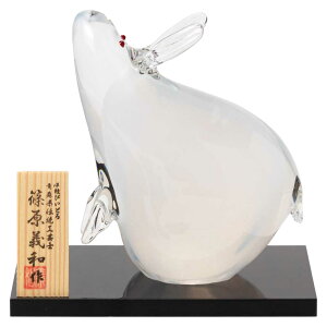 ׁ@KXxu@KE@u@ߘa5Ni2023Nj@nhChɎq@Ìyтǂ@X`H|mE`a @Japanese zodiac figurine made of glass Aomori craft