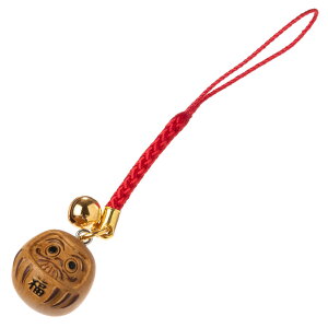 木目調根付だるま開運だるま・必勝だるま・合格だるまDarumaaccessory,Goodluckcharm