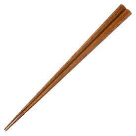銘木箸　八角箸24cm　樫　京都・美山　銘木工芸　山匠　Wooden octagonal chopsticks, Oak, Works of Japanese precious wood