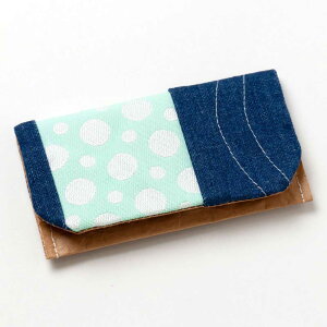 �ӂ��܂�̖��h���� 005�@�đܕ����̂��قǁ@Business card holder made of rice bag