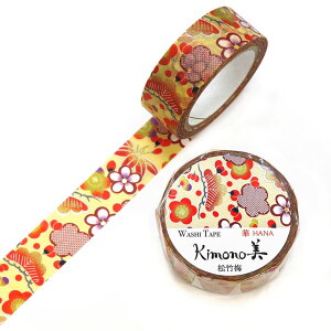 SAIEN@Kimono@HANA@}XLOe[v@|~ 15mm (GR-1081)@7m@FT@Of[V@aXe[Vi[