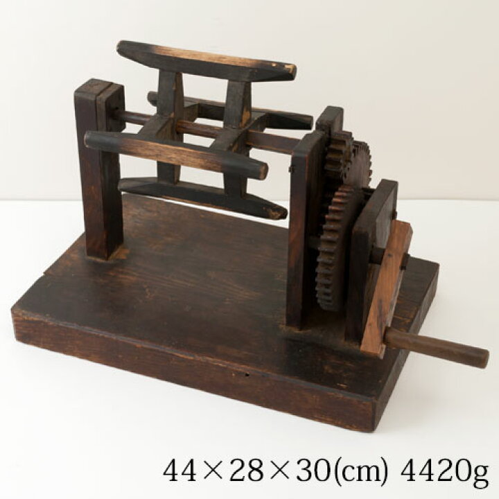 楽天市場】木製糸巻き機 アンティーク置物・インテリア Wooden peg 