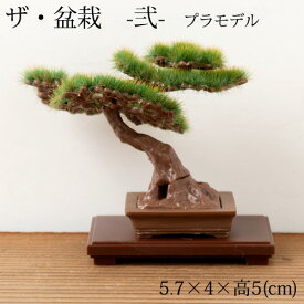 【2個で半額にゃ】ザ・盆栽　プラスチックモデルキット　-弐-　1:12スケールプラモデル　Bonsai plastic model kit