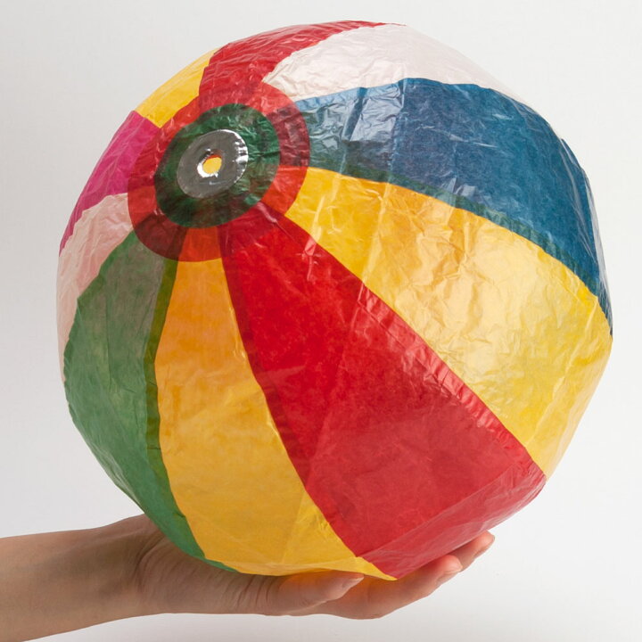 楽天市場】紙風船14号 直径約25cm Paper balloon : こだわりの和雑貨 