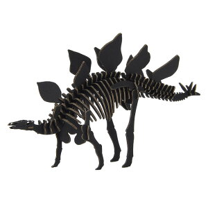 DINOSAURiHLbg@XeSTEXEubN@_{[ł鋰i@݂̂͂g킸ɑgݗĂy[p[Ntg@Cardboard craft kit Dinosaur