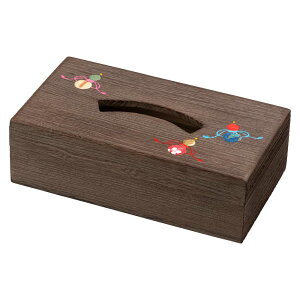 {bNXeBbVP[X (010)@Z\@ؖڍ׍H@ːEd@̋ˍH|i@{@󑐂̖ؐi@Tissue box of Paulownia Hakocho