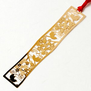 aubN}[J[@~ (WAG007)@̞xV[Y@24K\ʉH@ubN}[J[@Metal bookmark Japanese pattern