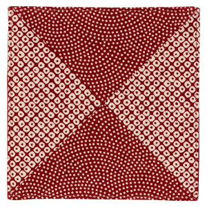 SM@ށ@R[X^[@11×11cm@̕zi@䕿@a@ԁ^^F^@100%@{@Fabric coaster Fukuoka craft