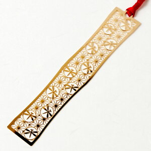aubN}[J[@̗tƂ (WAG011)@̞xV[Y@24K\ʉH@ubN}[J[@Metal bookmark Japanese pattern