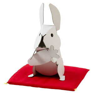 _{[xHLbg@Kiej@ߘaܔNi2023Nj@ԍzcZbg@݂̂͂g킸ɑgݗĂy[p[Ntg@Cardboard craft kit Japanese zodiac Rabbit