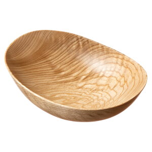 ���؁@�ȉ~�����@���i����j�@���s�E���R�@���؍H�|�@�R���@Wooden ellipse small bowl Works of Japanese precious wood