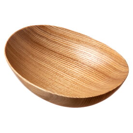 銘木　楕円小鉢　たも　京都・美山　銘木工芸　山匠　Wooden ellipse small bowl, Works of Japanese precious wood