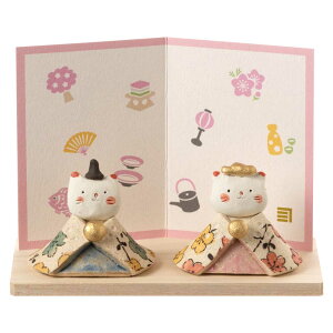 ̂ЂȂ܁@̍ʁE˂ (HK118)@ˏā@yɏRpNgŉl@̐ߋ@a_@e@Setoyaki Hina dolls