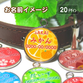 犬 猫 迷子札（お名前イメージ） 猫 名札 おしゃれ ペット グッズ 雑貨 オーダーメイド ネームタグ ネームプレート プレゼント イヌ ネコ