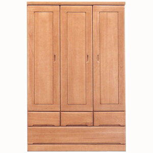 ワードローブ ロッカー 服吊り クローゼット タンス 幅120cm 日本製 桐材 おしゃれ 【 開梱設置無料 】 木製 収納家具 家具 【 完成品 】 韓国インテリア