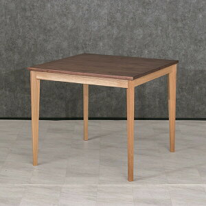 【10%オフクーポン!】ダイニングテーブル 幅80cm テーブル ダイニング 北欧 北欧風 木製 タモ無垢 ウォールナット シンプル おしゃれ 韓国インテリア