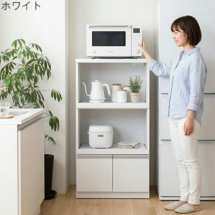 楽天市場】レンジ台 レンジボード レンジラック 完成品 組立不要 組立 