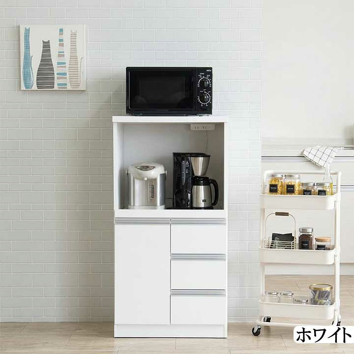 楽天市場】レンジ台 完成品 日本製 60 幅60cm キッチンカウンター 食器 