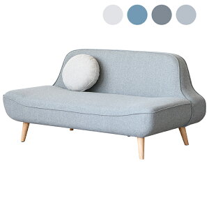 【10%OFFクーポン!】ソファー ソファ ごろ寝ソファ ファブリック 幅138X奥行68X高さ72 脚付き ブルー ベージュ ライトグレー ダークグレー おしゃれ シンプル 新生活 引っ越し 大川 韓国イン