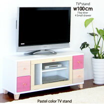 楽天市場】テレビ台 ピンクの通販