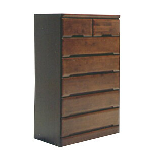 【10%オフクーポン!】チェスト タンス ハイチェスト 幅70cm 引き出し 6段 木製 完成品 韓国インテリア