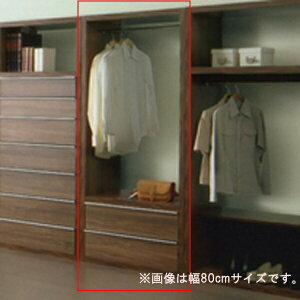 【10%OFFクーポン!】ワードローブ チェスト 服吊 洋服収納 収納家具 衣類収納 オープンタイプ 幅60cm 引き出し付き 2段 完成品 日本製 おしゃれ 韓国インテリア