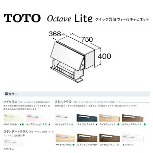TOTO �I�N�^�[�u���C�g Octave Lite �N�C�b�N���~�E�H�[���L���r�l�b�g �I�N�^�[�uLite 750mm ���J���[�Ή� LWFS075AUG1�� �ǖʎ��[ ���ʉ��ϑ� ���[�I �󒍐��Y