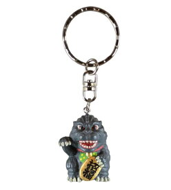 ゴジラ キーホルダー　ゴジ招き